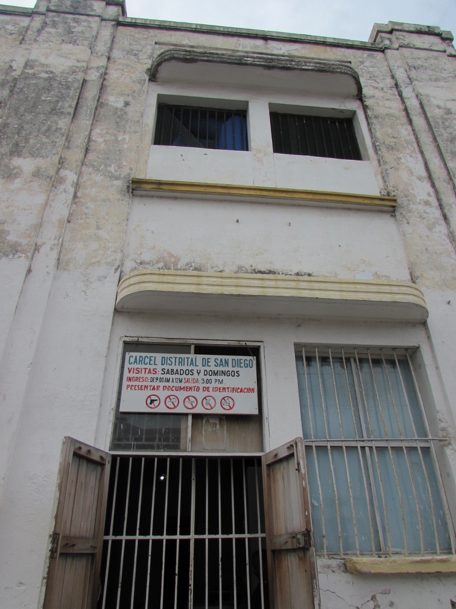 Fachada de la Cárcel de mujeres de San Diego, Cartagena de Indias