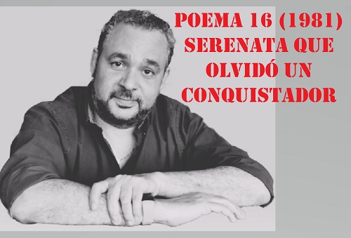 Urbina Joiro Poema Serenata que olvidó un conquistador 1981