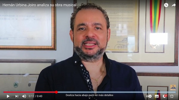 Hernán Urbina Joiro comenta sus canciones Vol. 1
