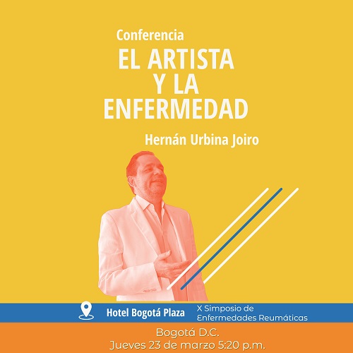 Conferencia El artista y la enfermedad | Hernán Urbina Joiro